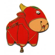 Japanese Red Cow JA-A0803 Silver